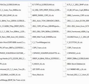 Cummins FLASH EFI Delete Files + Software CTZ TO BIN Converter